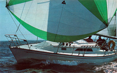 Ranger30 Ranger 30 under way