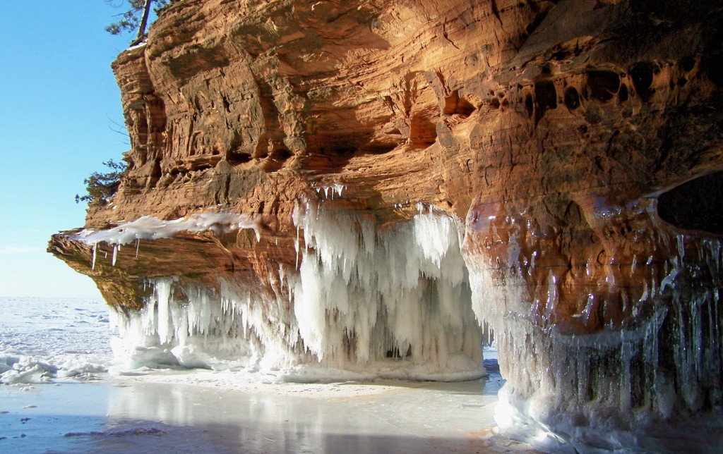 Winter Sea Cave